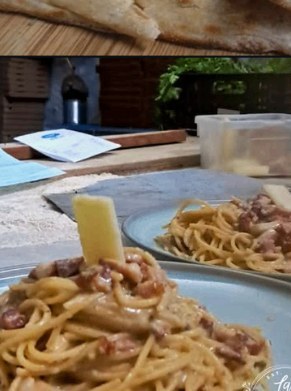 Spaghetti carbonara made the Roman way